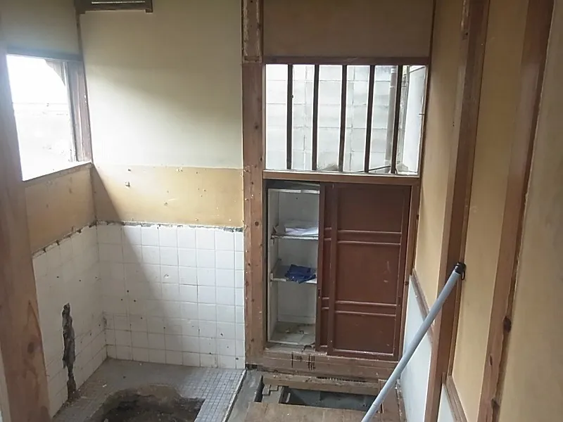 施工途中