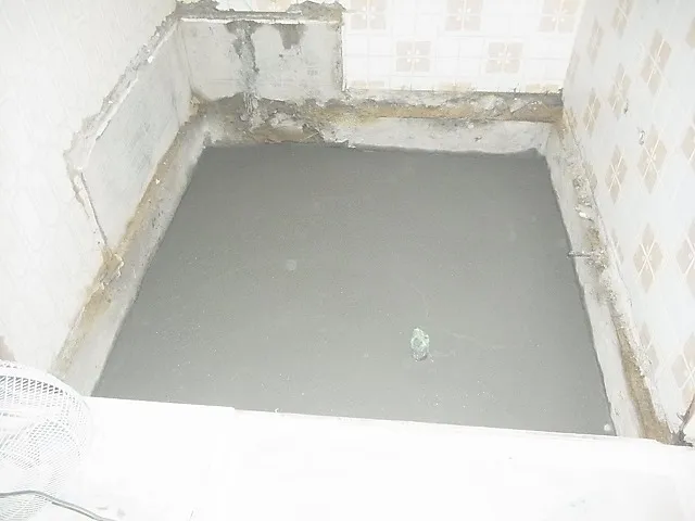 施工途中
